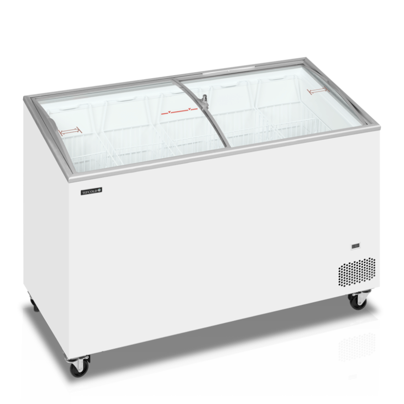 Isfryser - Tefcold IC401SCEB - 325 liter - 45 DB - 2,19 kw/24 timer - 130 cm lang
