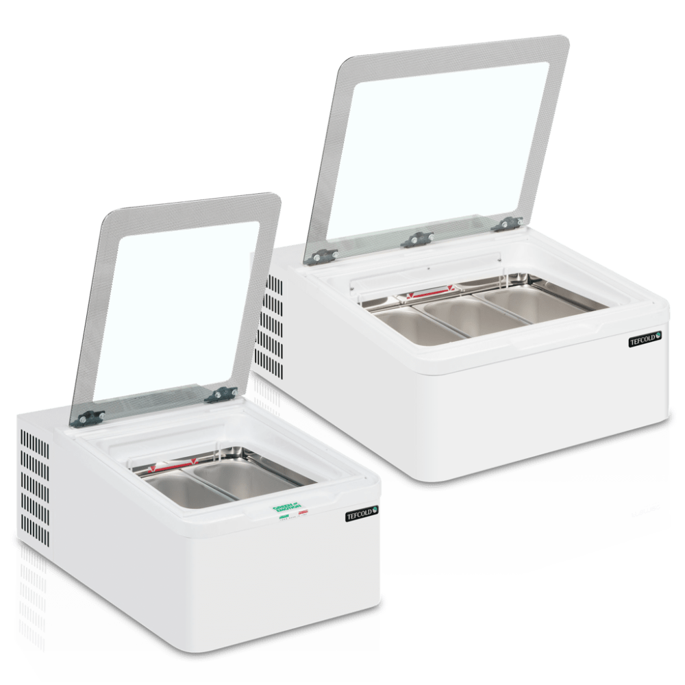 Tefcold ICE3 isdisk - Bordmodel - Til 3 x napolikantiner 5 liter eller ispinde