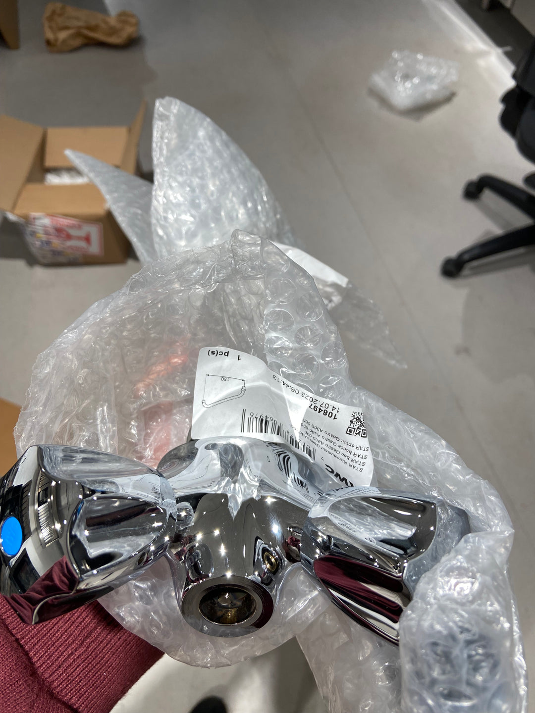 KWC two-handle faucet, KWC 244124 (Returned item)