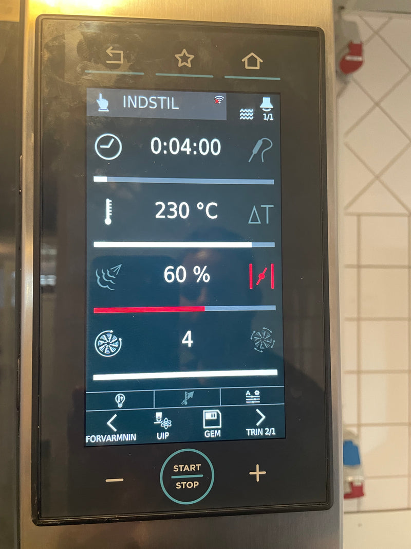 Industriovn til pommes frites - UNOX 5 stik GN 1/1