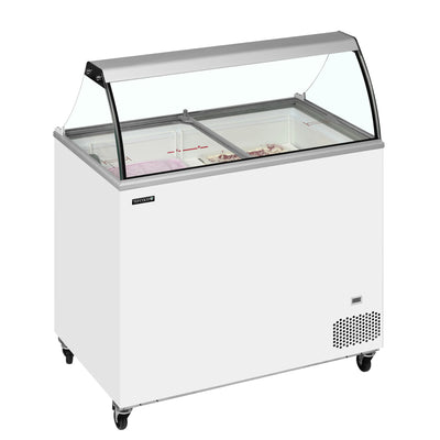 Tefcold IC301SC-SO isdisk - 7 x 5 liter - Skydelåg - Statisk