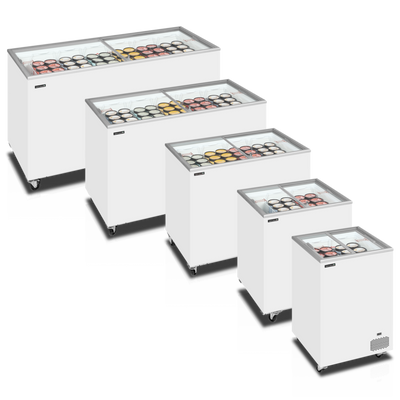 Isfryser - Tefcold IC301SC - 255 liter - 45 DB - 1,78 kw/24 timer - 101 cm lang