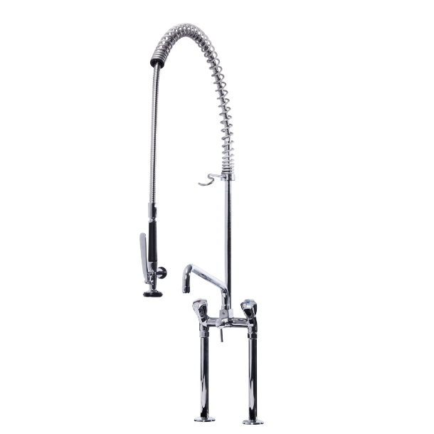 KWC tap with 2 handles, two holes