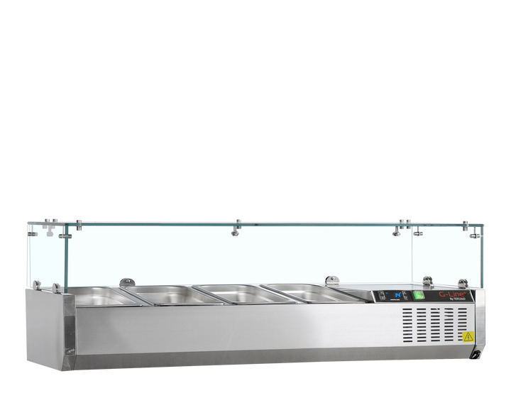 Tefcold GVC38-120 - køleopsats til 4 x GN 1/3 - 120 cm