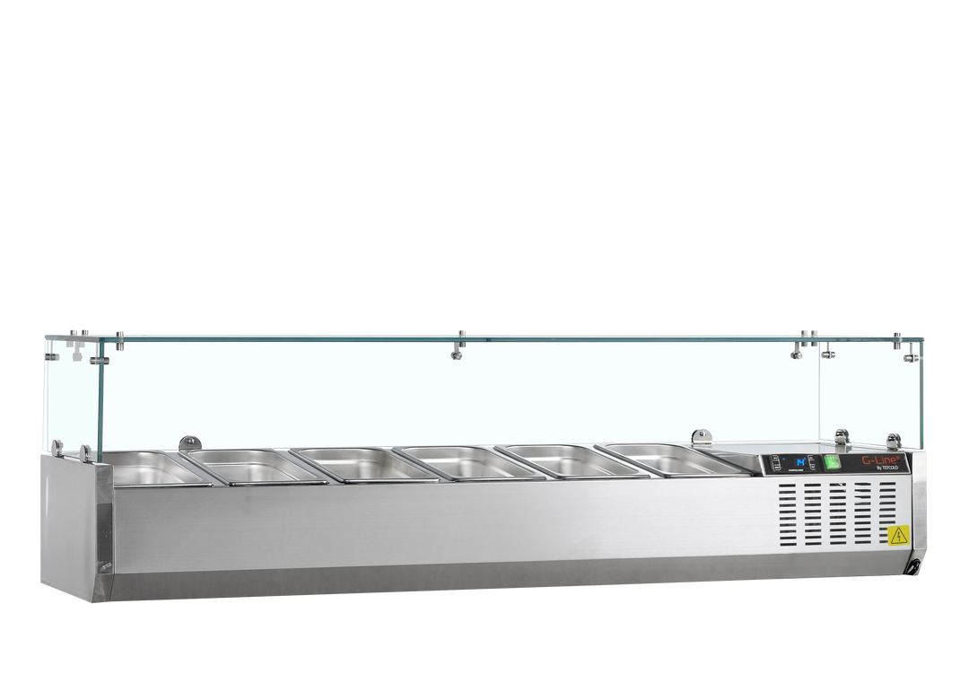 Tefcold GVC38-150- køleopsats til 6 x GN 1/3 - 150 cm