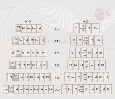 Tefcold VK33-200 - Køleopsats til 9 x GN 1/4 - 200 cm bred