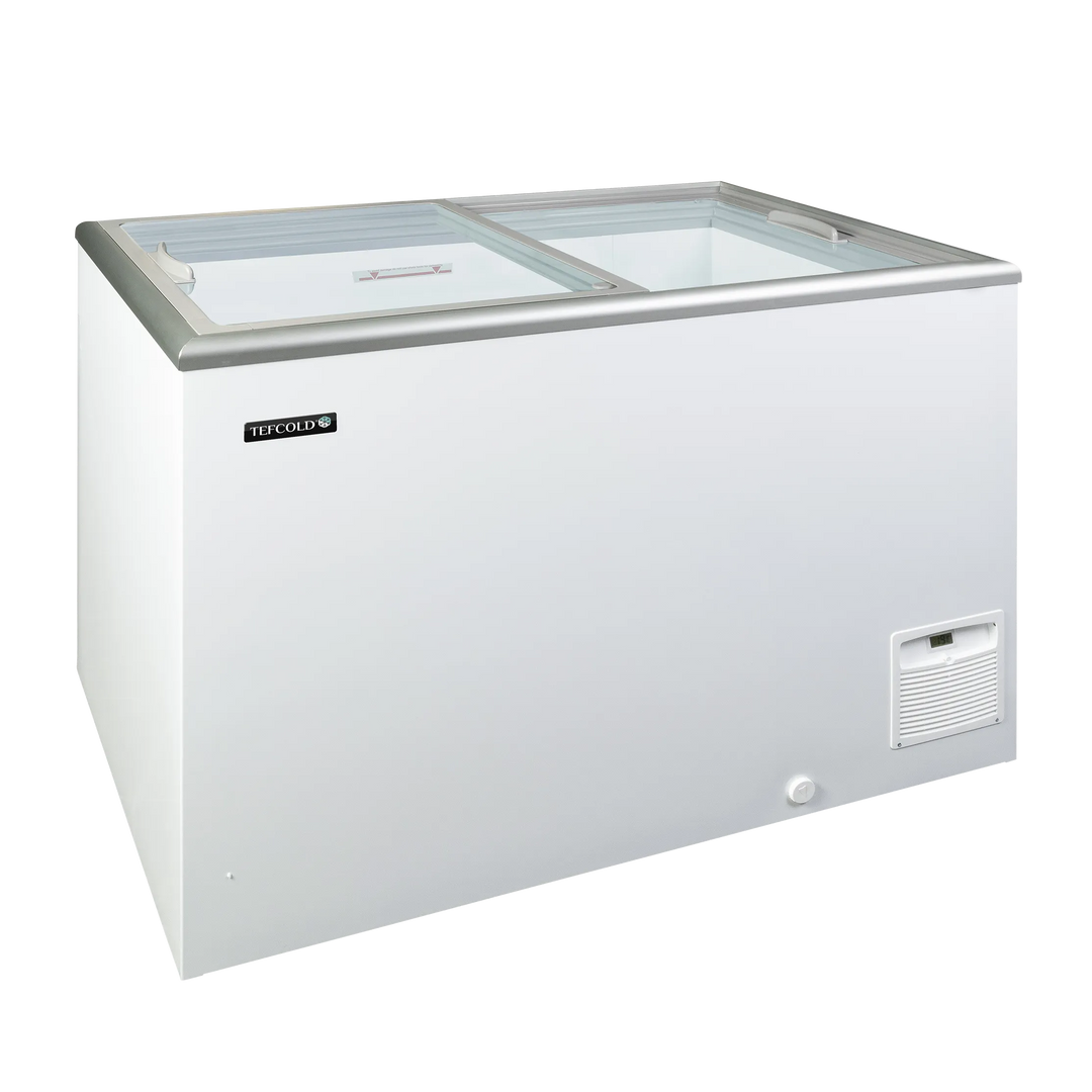 Fryser med glaslåge - Tefcold IDA300-W1