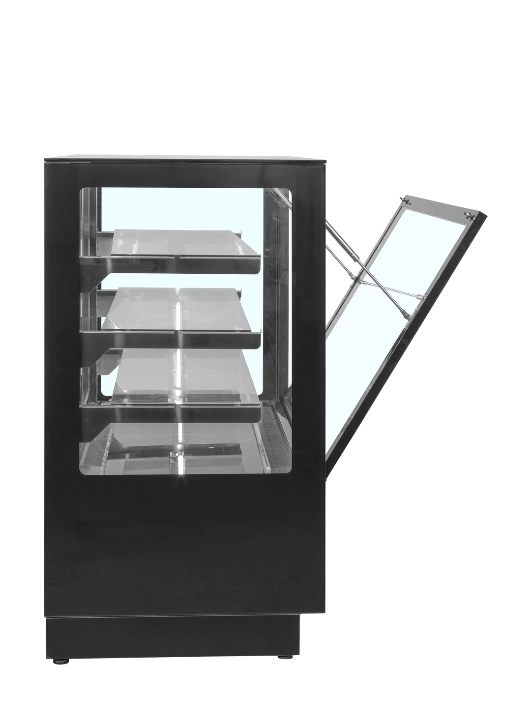 Refrigerated display counter with 3 shelves - Tefcold PDA3-CTF90B-1 - 5.31 kWh/24h