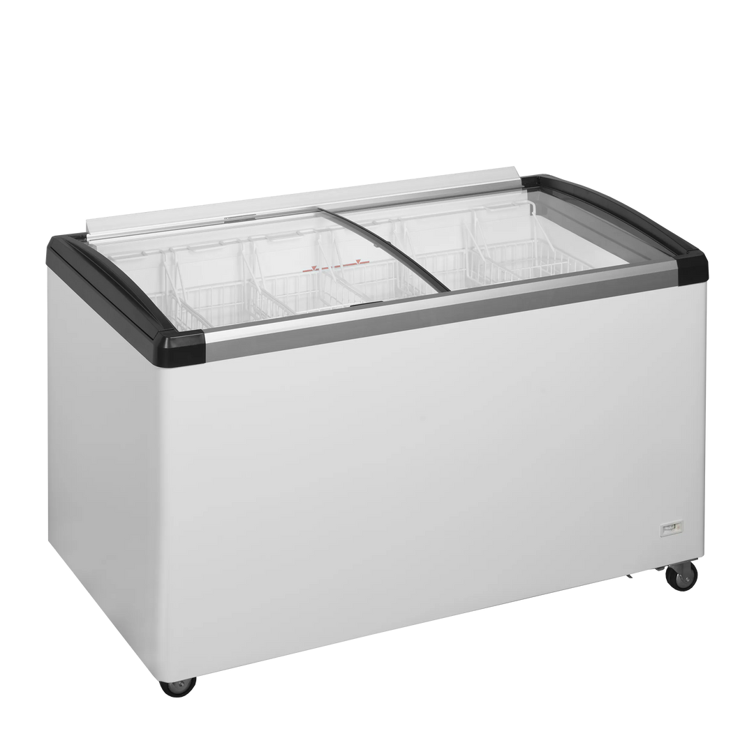 Fryser med glaslåge - Tefcold IDB400-W1