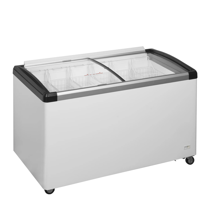 Fryser med glaslåge - Tefcold IDB400-W1