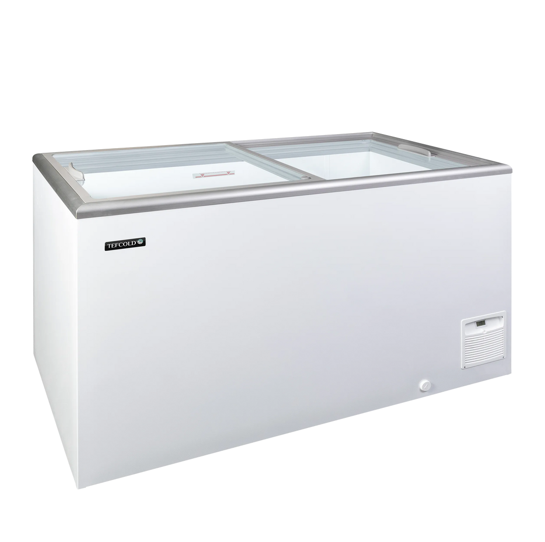 Fryser med glaslåge - Tefcold IDA400-W1