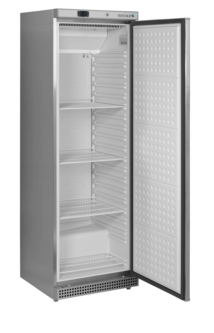 Lagerkøleskab - Tefcold UR400X1 - 45 DB - 0,65 kw/24 timer (50,3 x 41,5 cm hylder)