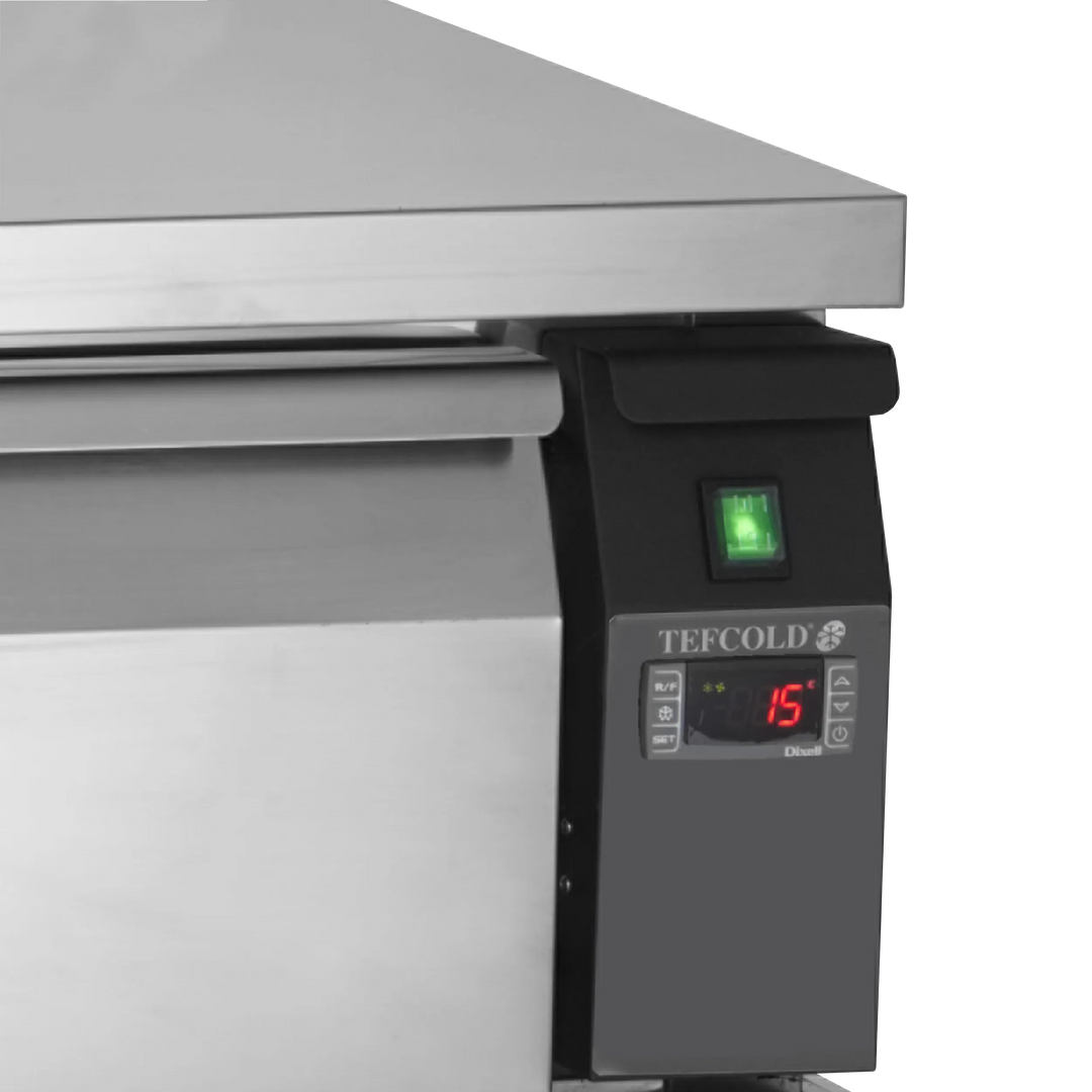 Køleskuffe/fryseskuffe Tefcold UD2-3 omstilbar - 154 liter - 10,17 kW/24 timer -  54 DB