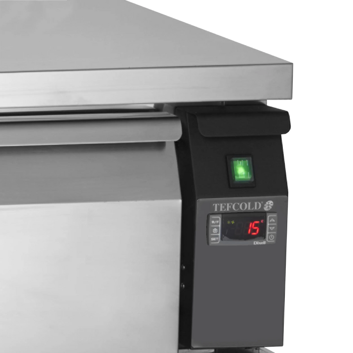 Køleskuffe/fryseskuffe Tefcold UD2-3 omstilbar - 154 liter - 10,17 kW/24 timer -  54 DB
