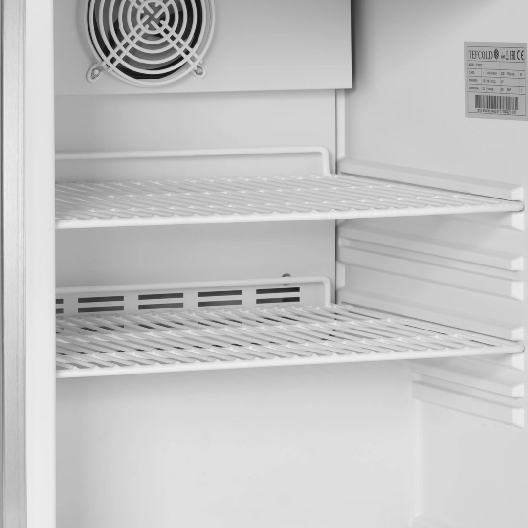 Lagerfryseskab - Tefcold UF200VS - 42 DB - 1,62 kW/ 24 timer