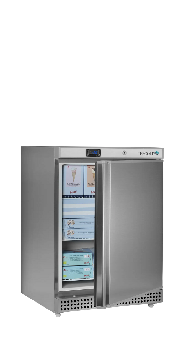 Lagerfryseskab - Tefcold UF200VS - 42 DB - 1,62 kW/ 24 timer