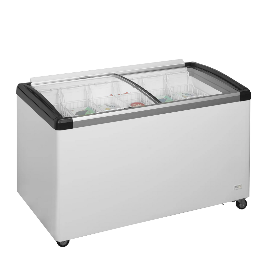Fryser med glaslåge - Tefcold IDB400-W1