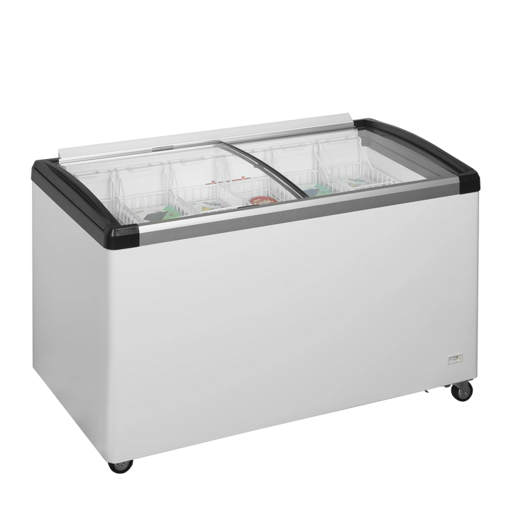 Fryser med glaslåge - Tefcold IDB400-W1