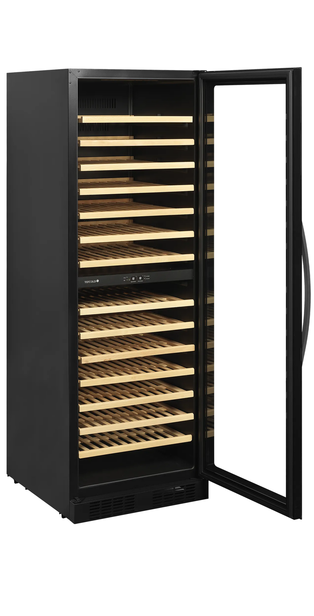 Vinkøleskab - Tefcold TFW400-2F - 5 til 18°C - 163 flasker - 40 dB - 0,48 kW/24 timer