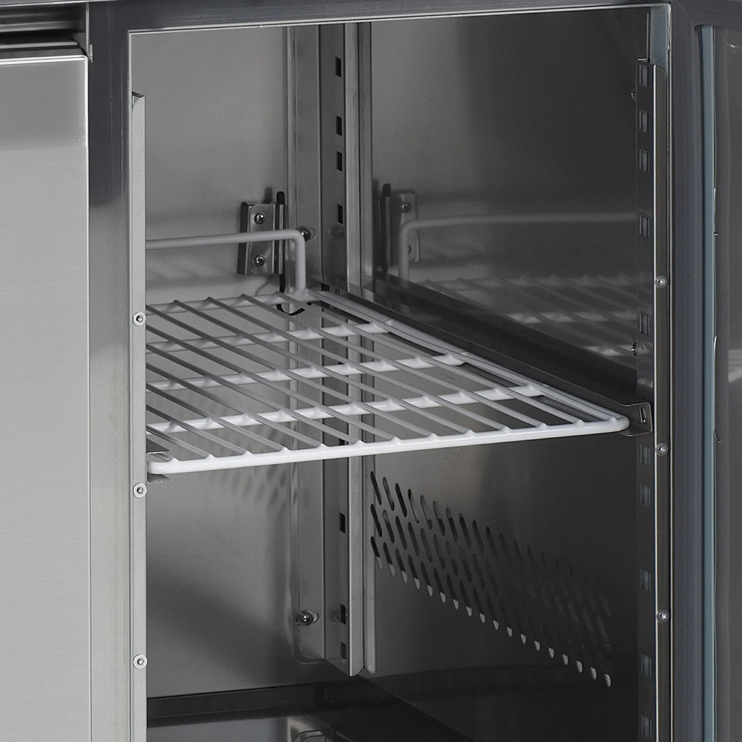Freezer counter - Tefcold CF7210 - 272 liters - 6.95 kwh/24 hours - 136 cm wide