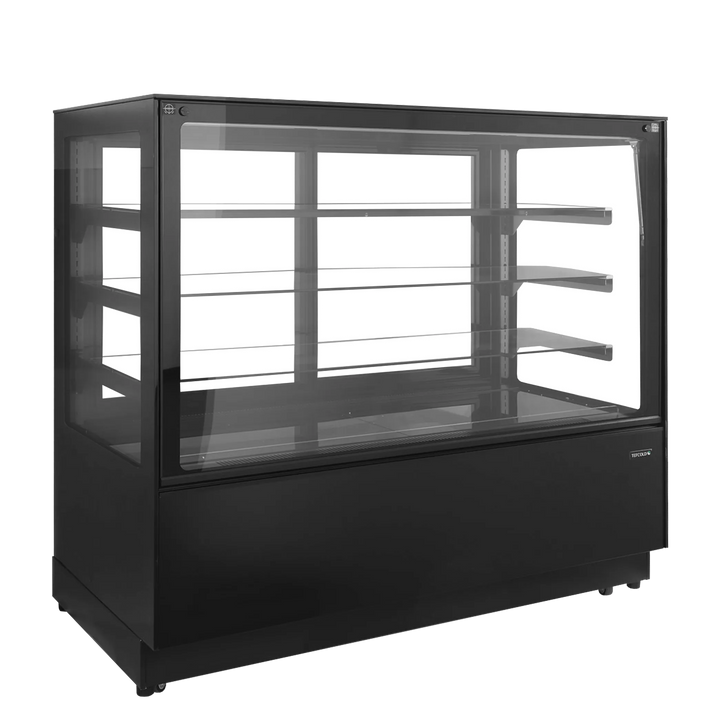 Refrigerated display counter with 3 shelves - Tefcold PDA3-CTF150B-1 - 7.74 kWh/24h