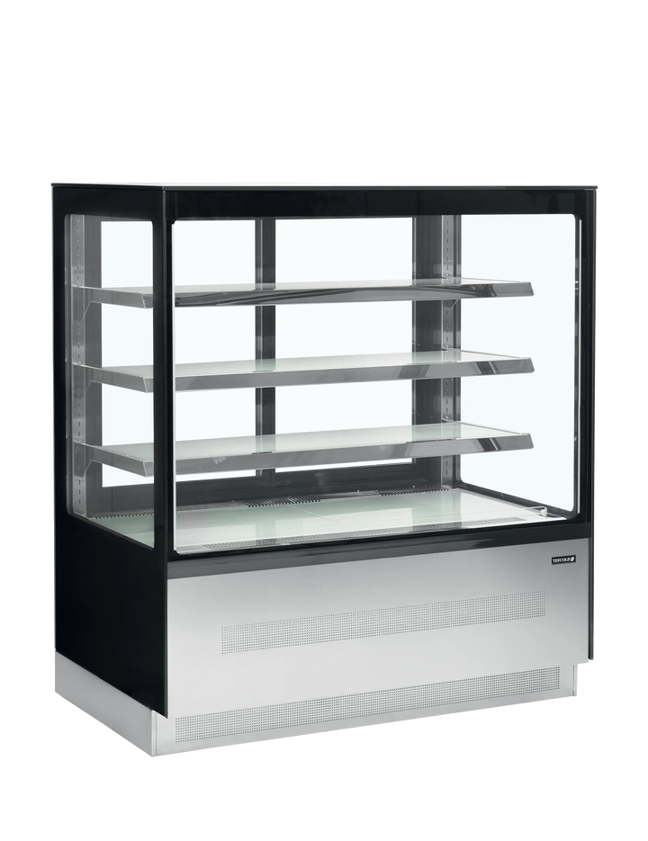 Gulv køledisk -  Tefcold LPD1203F/BLACK - 258 liter - 48 dB - 13,89 kW/24 timer