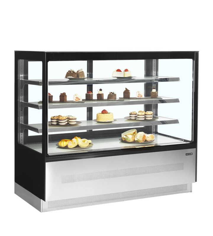 Køledisk - Tefcold LPD1503F/BLACK - 253 liter - 48 dB - 16,35 kW/24 timer