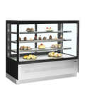 Refrigerated display - Tefcold LPD1503F/BLACK - 253 liters - 48 dB - 16.35 kW/24 hours