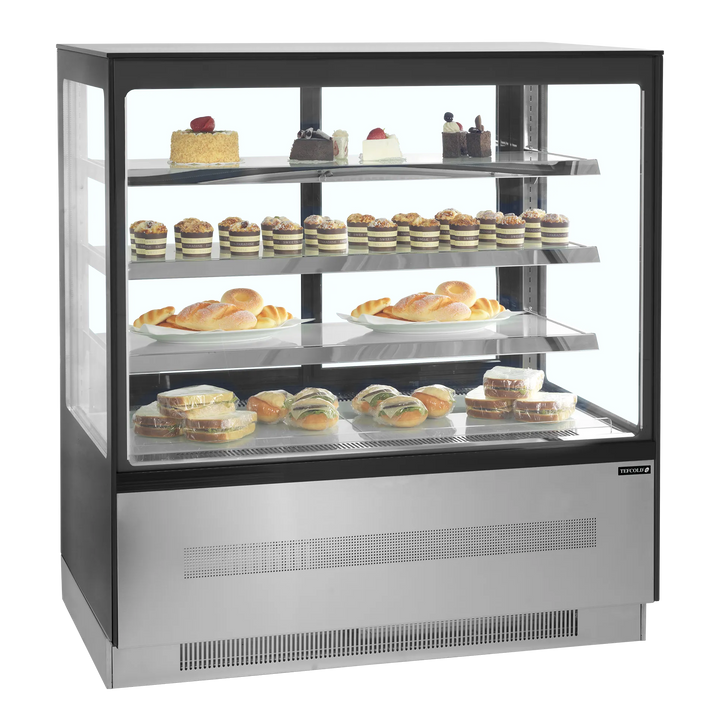Gulv køledisk - Tefcold LPD903F/BLACK - 210 liter - 48 dB - 11,83 kW/24 timer