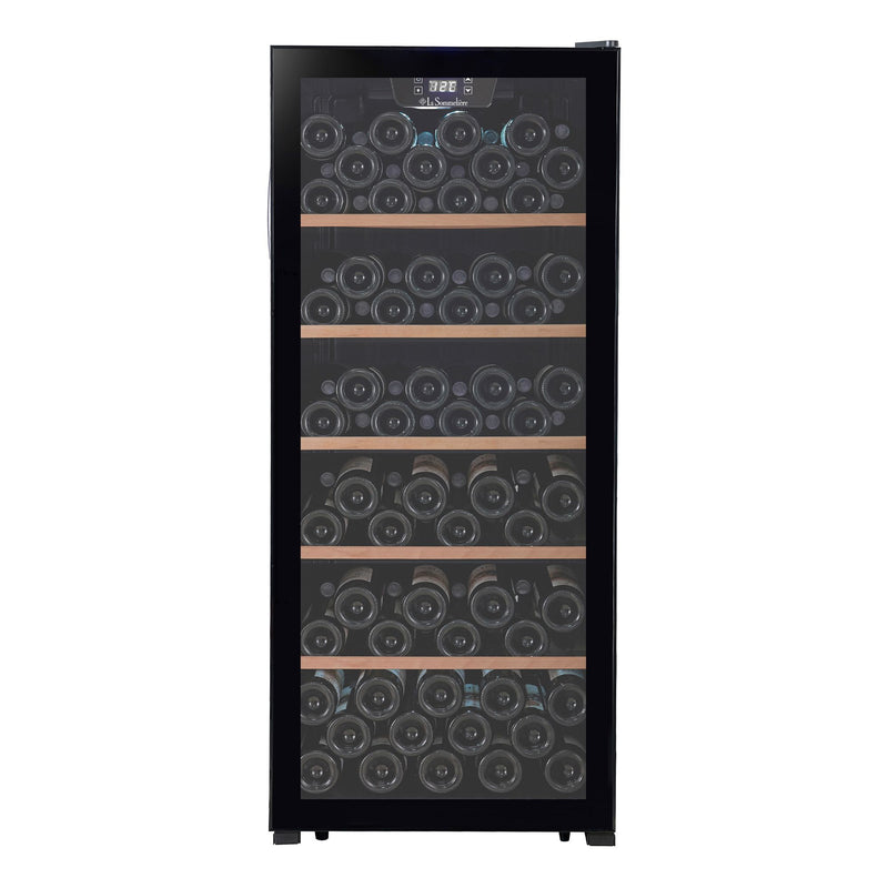 Vinkøleskab - La Sommelière SLS117BLACK - 5 til 20°C - Kompressor - 102 flasker - 38 dB - 0,43 kW/24 timer