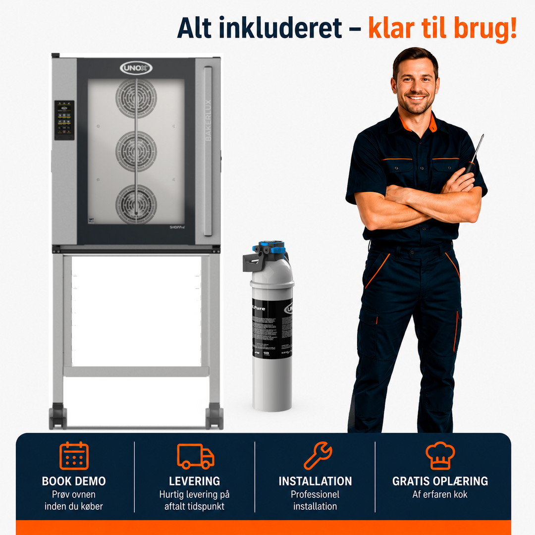 Bageovn med damp - BAKERLUX MASTER - 10 x 40x60 cm