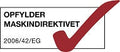 Opfylder maskindirektivet