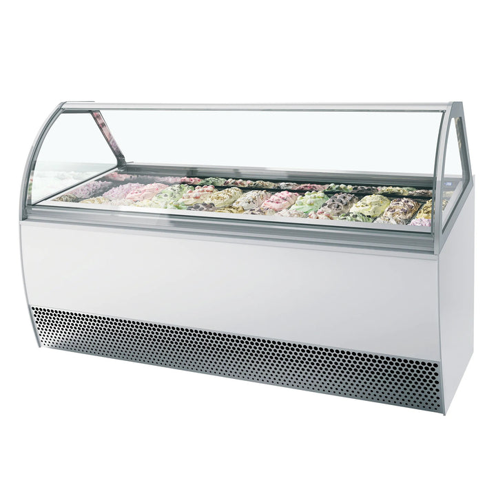 Millennium LX24 isdisk - 24 x 5 liter - Ventileret - 215,6 cm lang