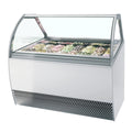 Millenium LX16 ice cream counter - 16 x 5 liters - Ventilated - 149.6 cm long