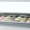 Millenium LX24 ice cream counter - 24 x 5 liters - Ventilated - 215.6 cm long