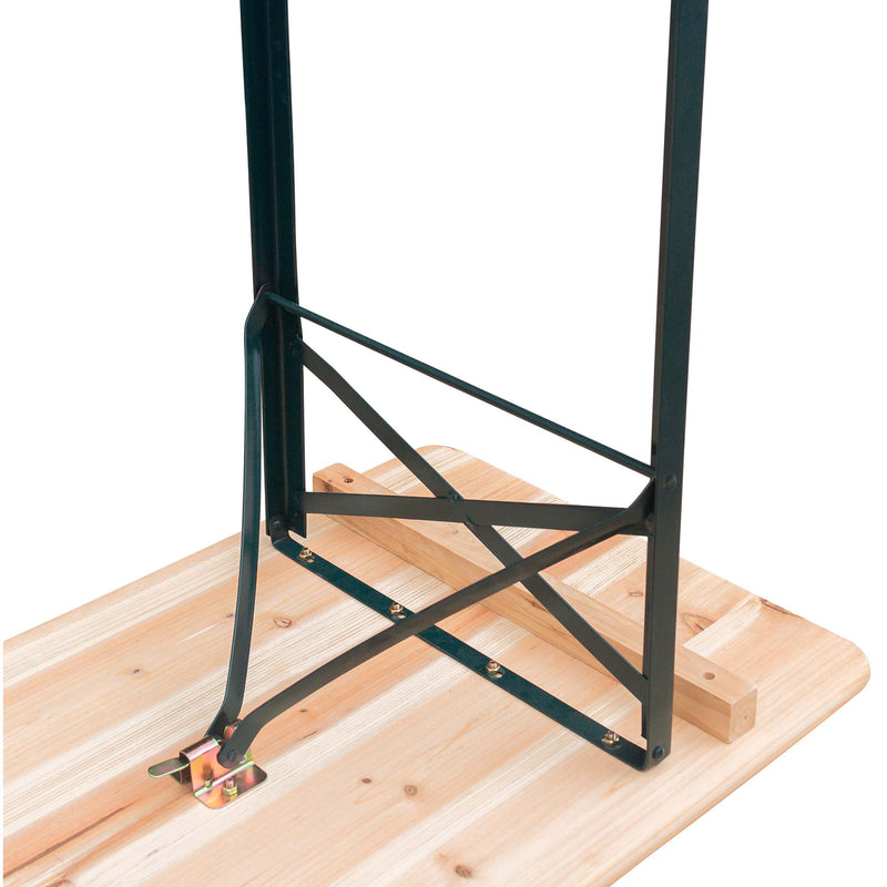 Festivalbord - München Pro - 60x220x75h cm - Stabelbart - Udendørs