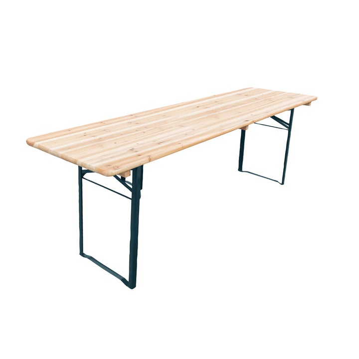 Festival table - München Pro - 60x220x75h cm - Stackable - Outdoors