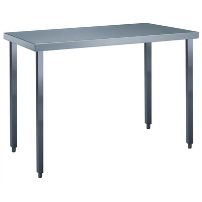 Zanussi rustfrit stålbord - Standard serie - 70 cm dyb, 50-280 cm bred