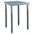 Zanussi rustfrit stålbord - Standard serie - 70 cm dyb, 50-280 cm bred