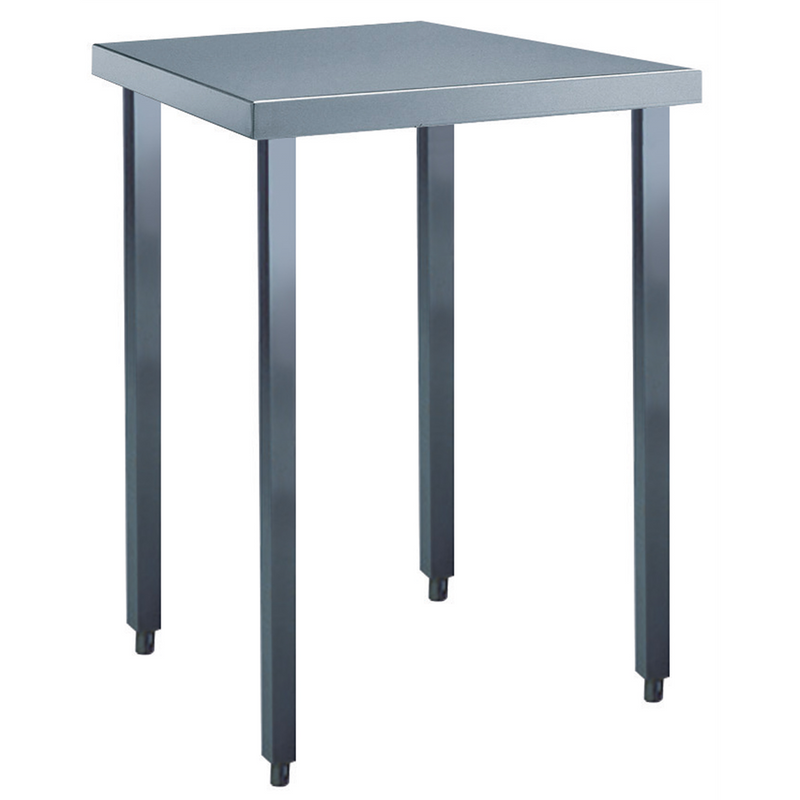 Zanussi rustfrit stålbord - Standard serie - 70 cm dyb, 50-280 cm bred