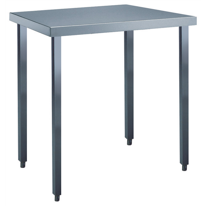 Zanussi rustfrit stålbord - Standard serie - 70 cm dyb, 50-280 cm bred