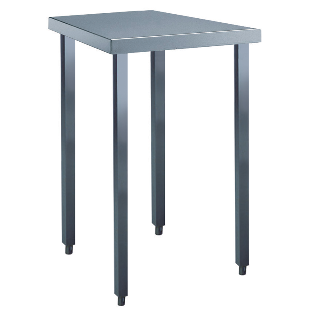 Zanussi rustfrit stålbord - Standard serie - 70 cm dyb, 50-280 cm bred