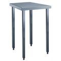 Zanussi rustfrit stålbord - Standard serie - 70 cm dyb, 50-280 cm bred