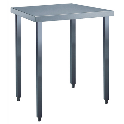 Zanussi rustfrit stålbord - Standard serie - 70 cm dyb, 50-280 cm bred