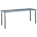 Zanussi stainless steel table - Standard series - 70 cm deep, 50-280 cm wide