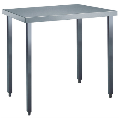 Zanussi rustfrit stålbord - Standard serie - 70 cm dyb, 50-280 cm bred