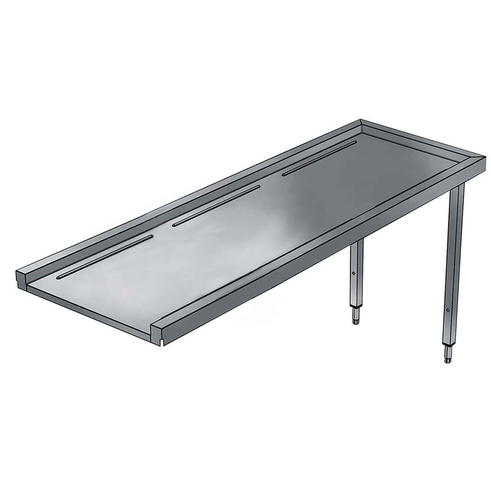 Drying table for Zanussi hooded dishwasher - 180 cm