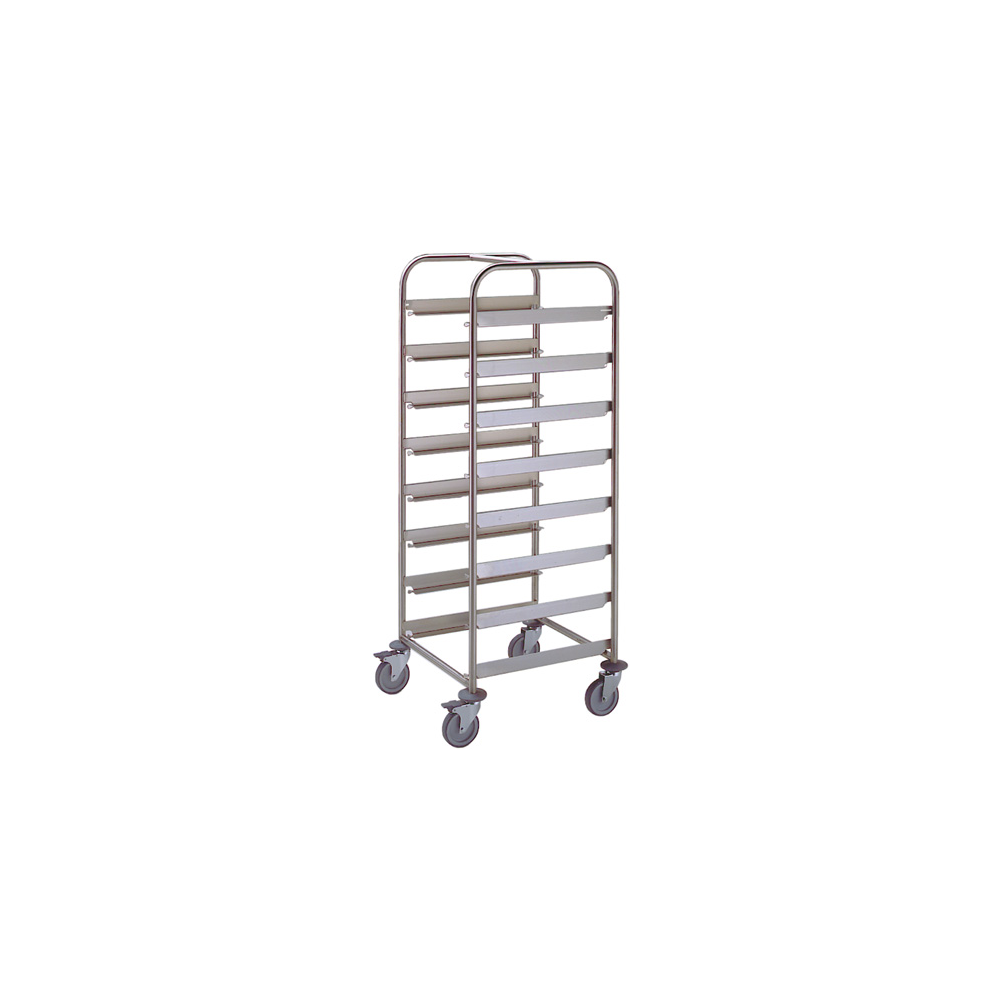 Basket trolley - For 8 dishwashing baskets 50x50 - 159 cm high