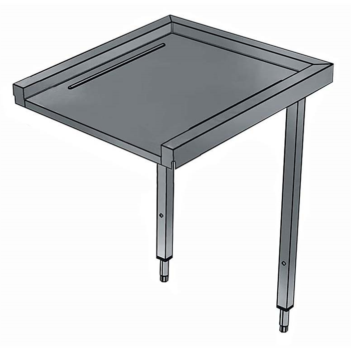 Tørrebord til Zanussi hætteopvaskemaskine - 80 cm