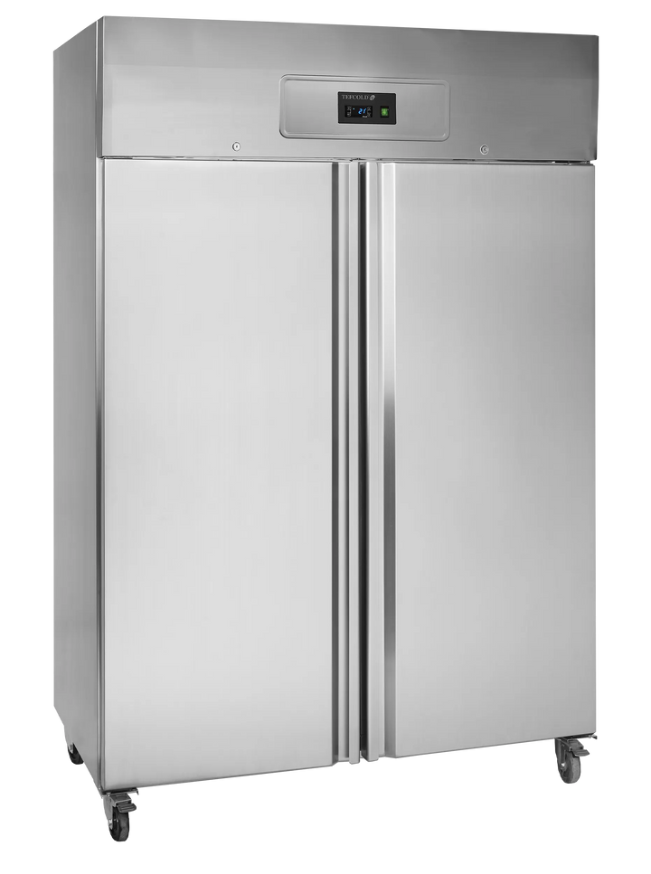 Lagerkøleskab - Tefcold RK1010 - 45 DB -  2,16 KW/24 timer (53 x 54 cm hylder)
